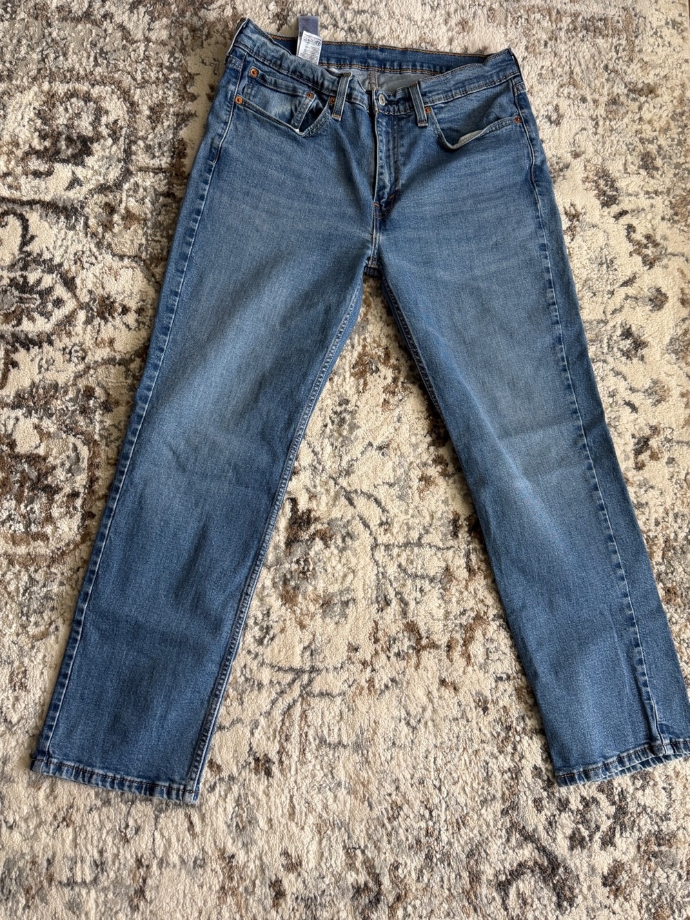 Levi's Men's 514 Medium Blue Jeans size 34x30
